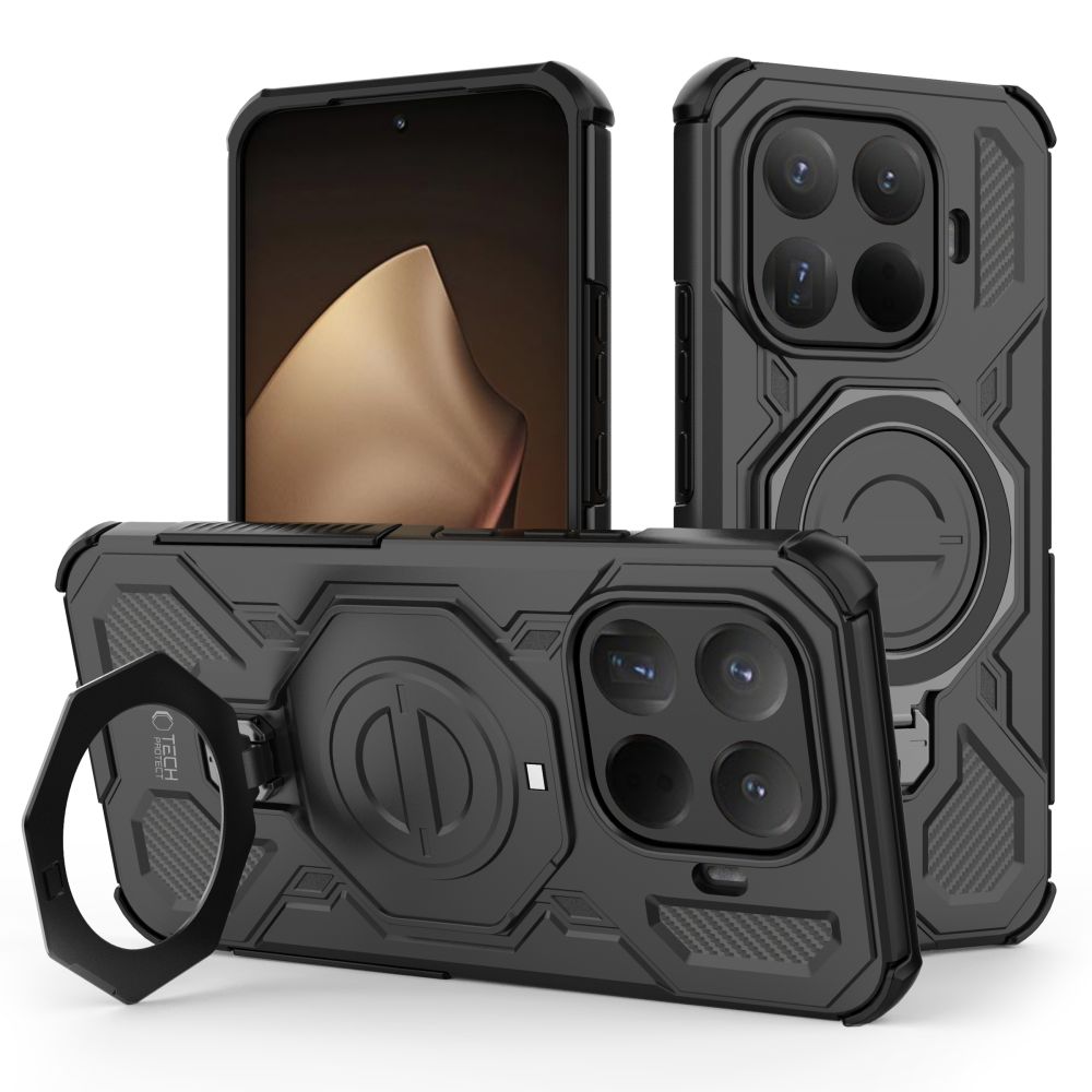 Tech-Protect TacticStand MagSafe case for Xiaomi 15T Pro - black