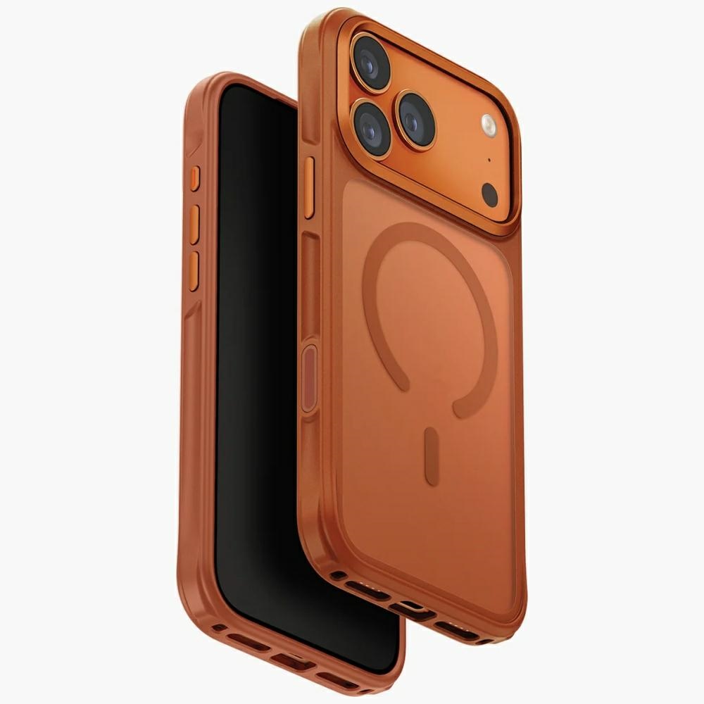 Uniq Veren iPhone 17 Pro Magclick Charging Case - Orange