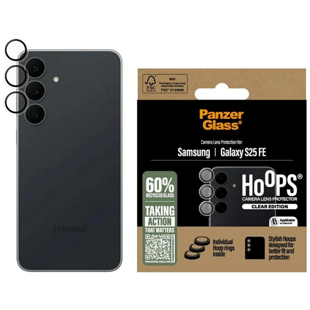 PanzerGlass Hoops Lens Protector Tempered Glass for Samsung Galaxy S25 FE