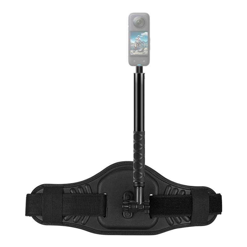 Puluz foto diržas su asmenukių lazdele sportinėms kameroms (DJI Action, GoPro, Insta360)