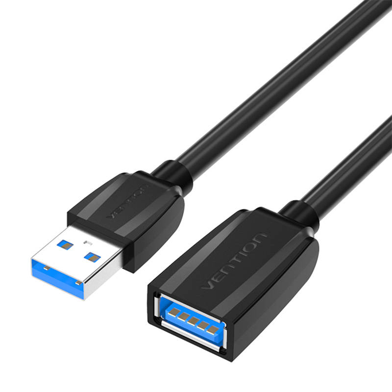 Prailginimo kabelis USB 3.0 vyriškas USB moteriškas Vention VAS-A45-B300 3 m (juodas)