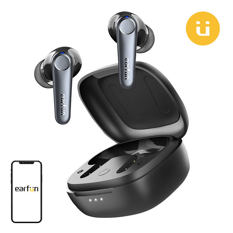 Wireless earphones TWS EarFun Air Pro 3, ANC (black)