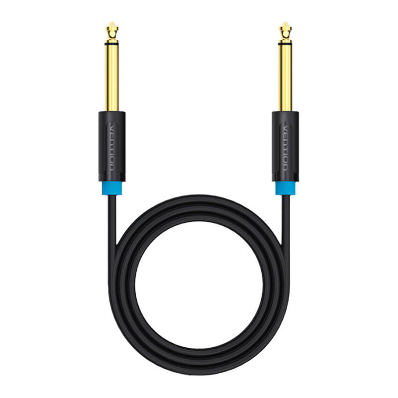 Garso kabelis TS 6.35mm Vention BAABI, 3 m (juodas)