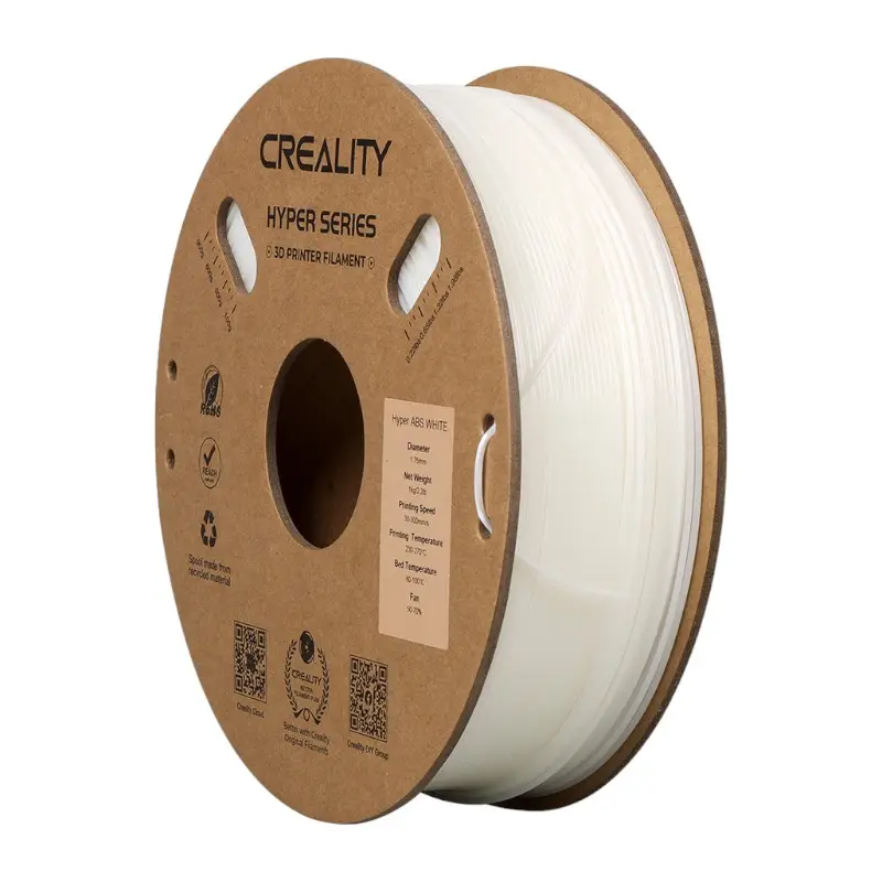 Hyper ABS filamentas Creality (baltas)