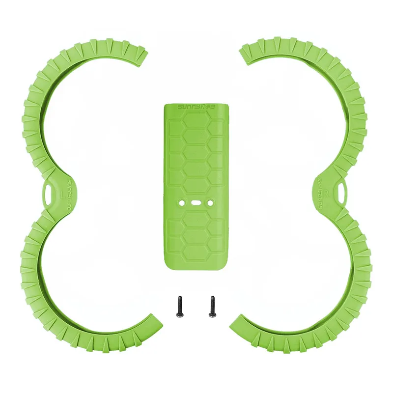 Sunnylife apsauginis dangtelis + propelerio apsauga skirtas DJI Avata 2 (žalias)