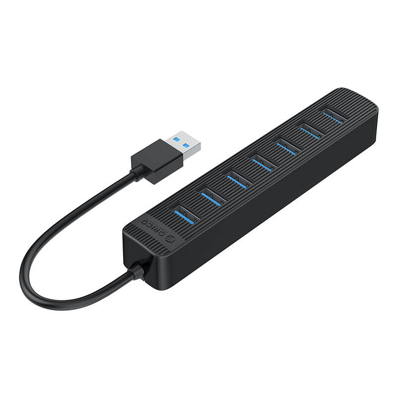 Orico TWU3 USB į 7x USB 3.0 Hub adapteris (juodas)
