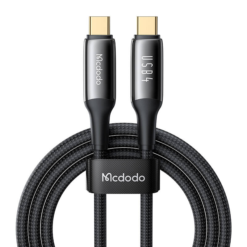 "Mcdodo CA-2990" kabelis iš USB-C į USB-C, PD 140W, 1,2 m (juodas)