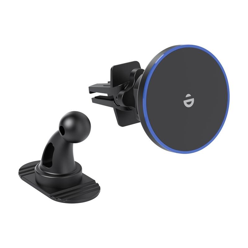 Magnetinis automobilinis įkroviklio laikiklis Choetech T208-F 15W (juodas)