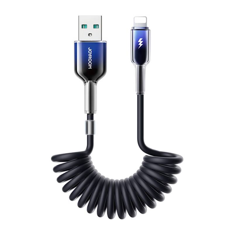 USB-A - Lightning kabelis Joyroom S-A43 1.5m juodas