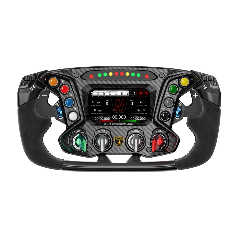 MOZA RS070 Lamborghini Essenza SCV12 Sim-Racing Steering Wheel