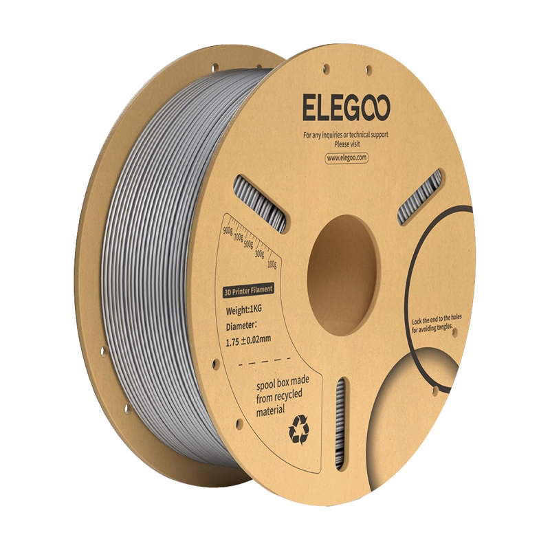 ELEGOO PLA+ Filament (Star Gray)