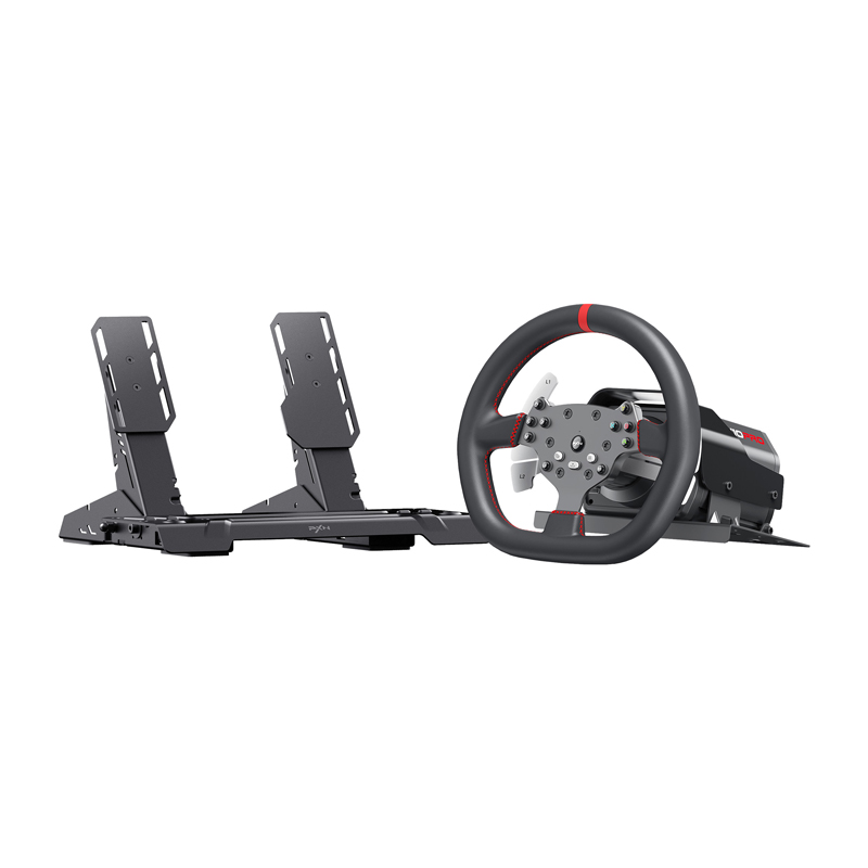 PXN-V10 Ultra gaming set - steering wheel + pedal + clamps + mounting accessories (PS4 / Xbox one / PC / Xbox Series X&S)