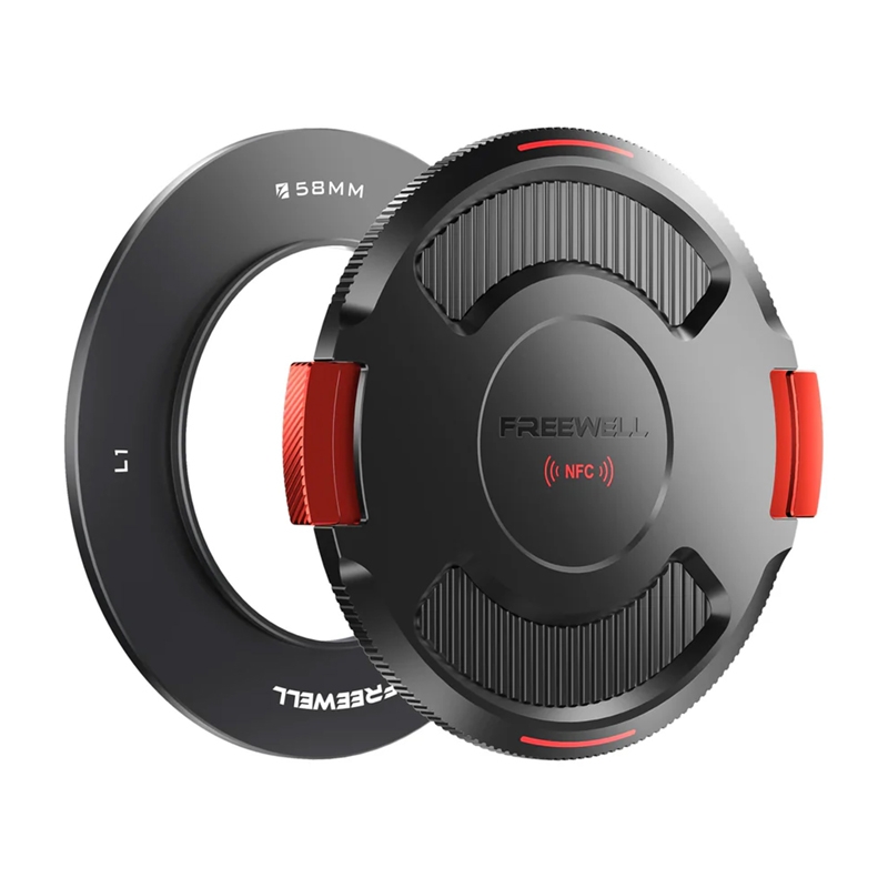 "Freewell" 58 mm pagrindo žiedas su dangteliu, skirtas "Real Locking VND