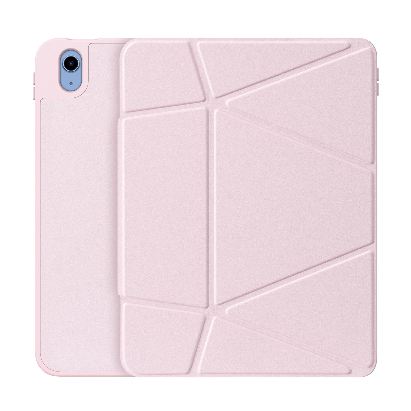Dėklas Dux Ducis Vers Apple iPad 10.9 2022/iPad 11 2025 rožinis