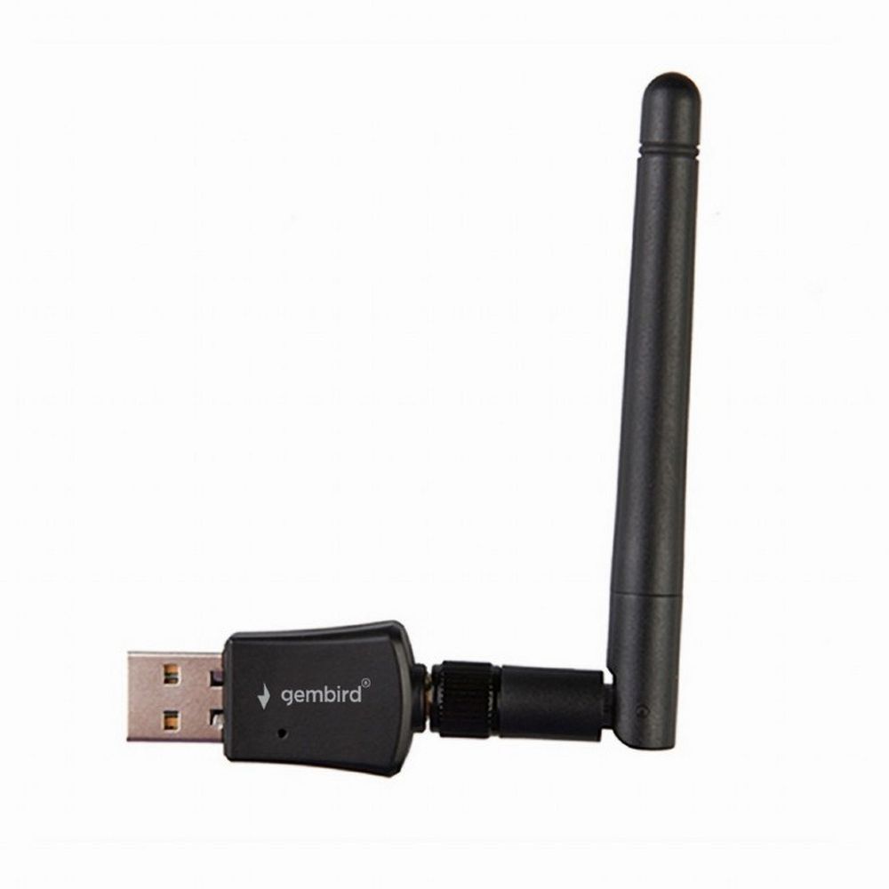 GEMBIRD network card USB A with detachable antenna WiFi WNP-UA300P-02 black
