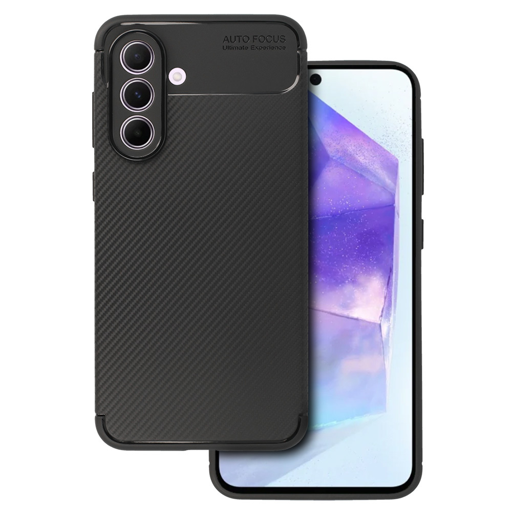 Tel Protect Carbon Elite dėklas Samsung Galaxy A56 5G juodas