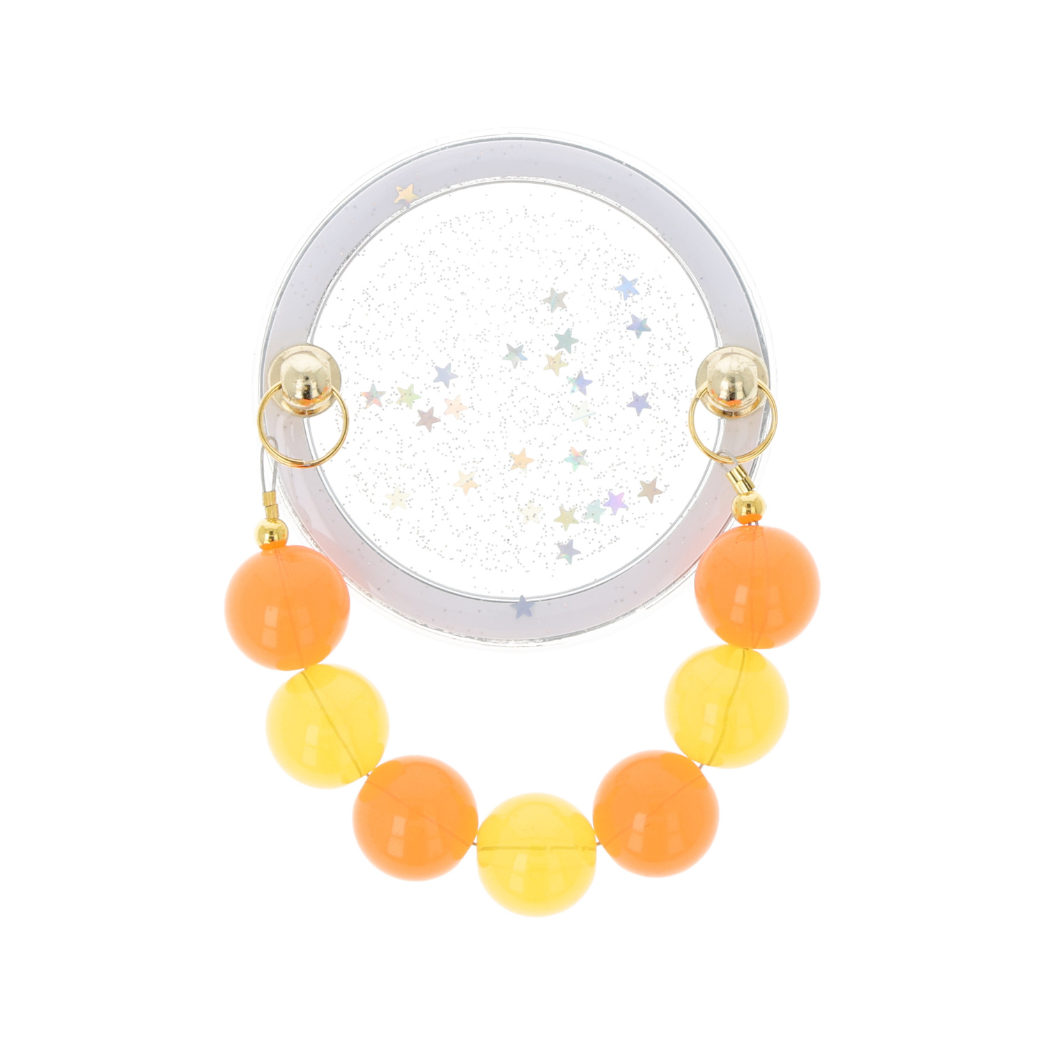 Žiedo laikiklis Magsafe BEADS - dizainas MS55 oranžinis