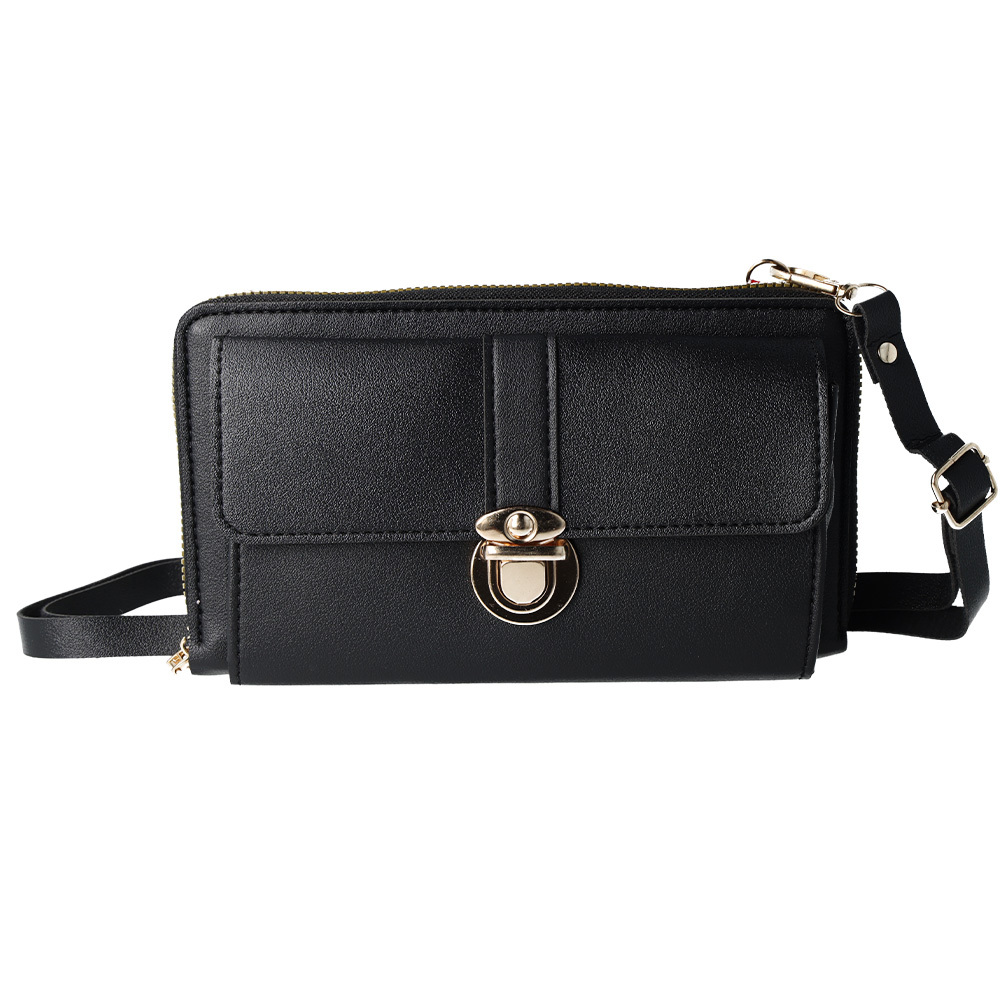 Megztas krepšys telefonui GCW06 juodas