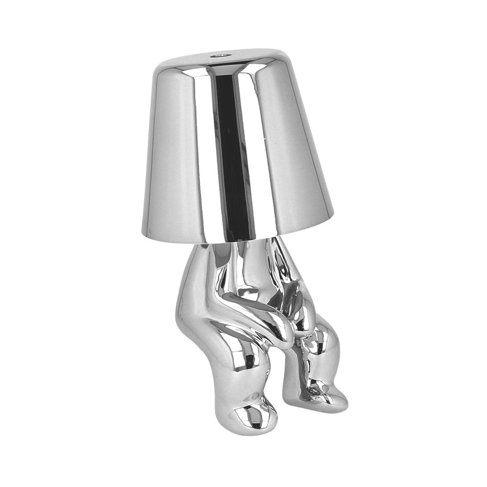 Night lamp Silver Man design L