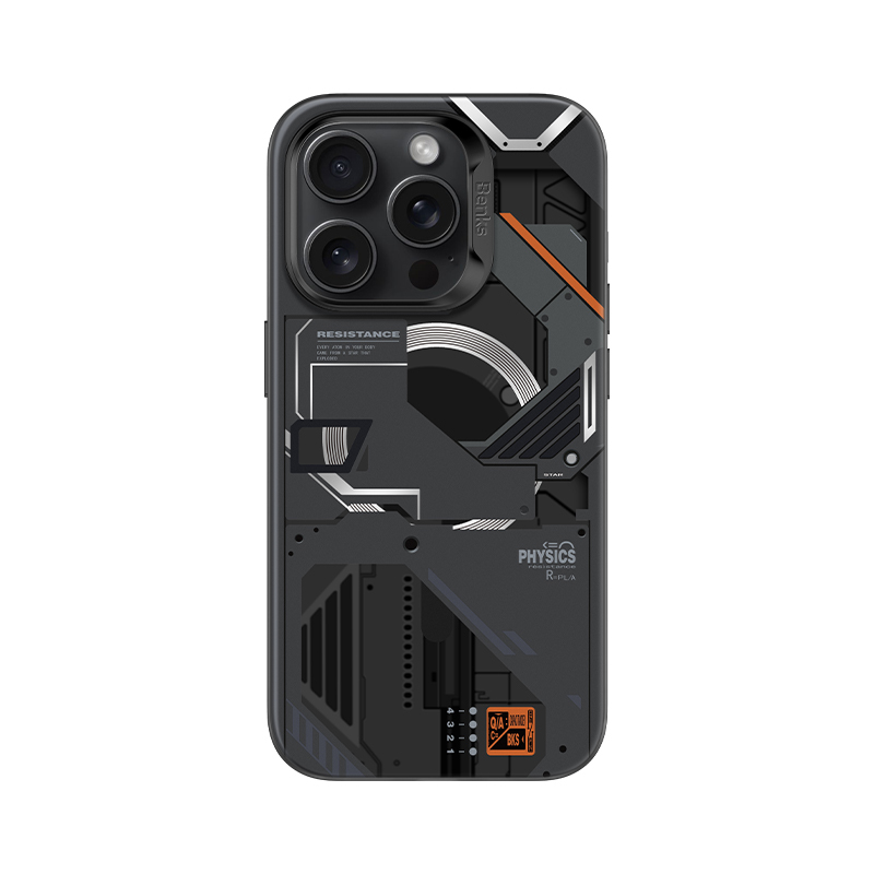 Benks Magnetic Mecha Series Dėklas Iphone 15 Pro Max juodas