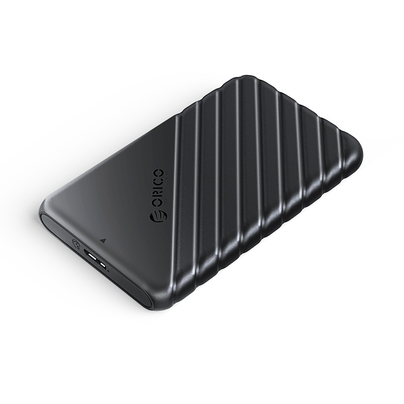 "Orico 25PW1-U3" 2,5 colių HDD/SSD USB 3.0 Micro-B 5Gb/s disko kasetė - juoda