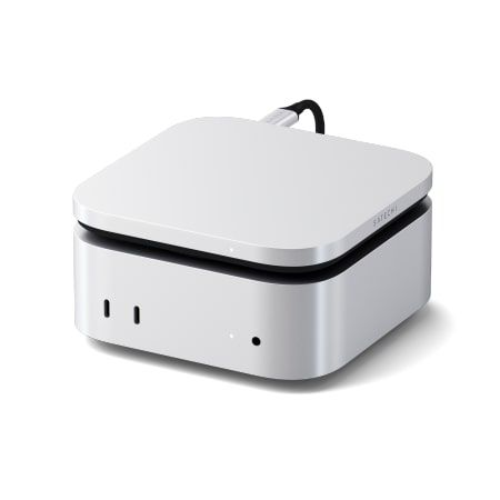 Disk adapter Satechi USB4 Slim NVMe SSD Enclosure sidabrinis