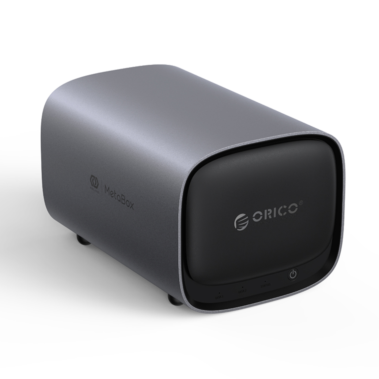"ORICO NAS MetaBox Pro Home" tinklo diskų masyvas - pilkas