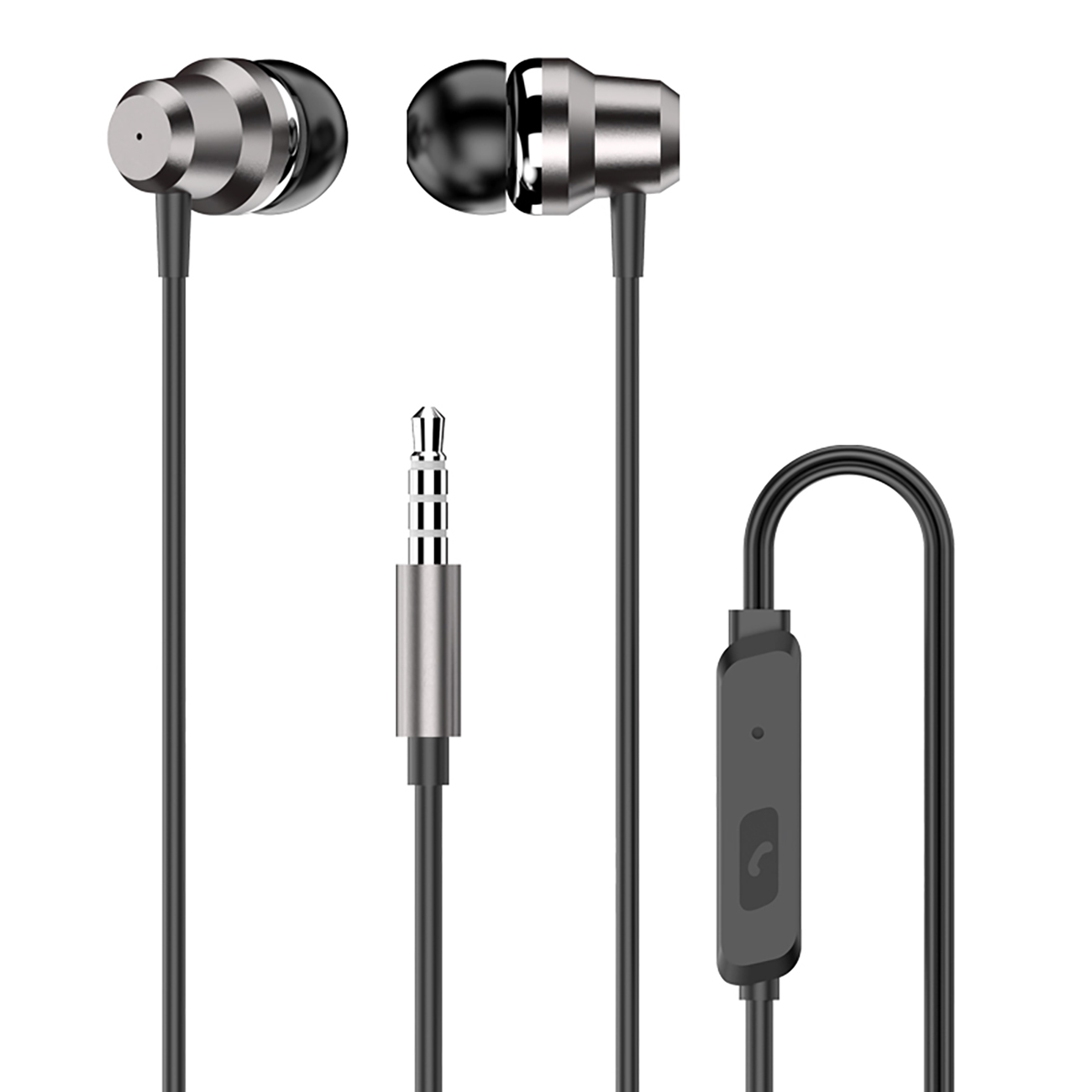 Dudao X10PRO in-ear ausinės, wiraudonas, 3.5mm mini jack - juodas