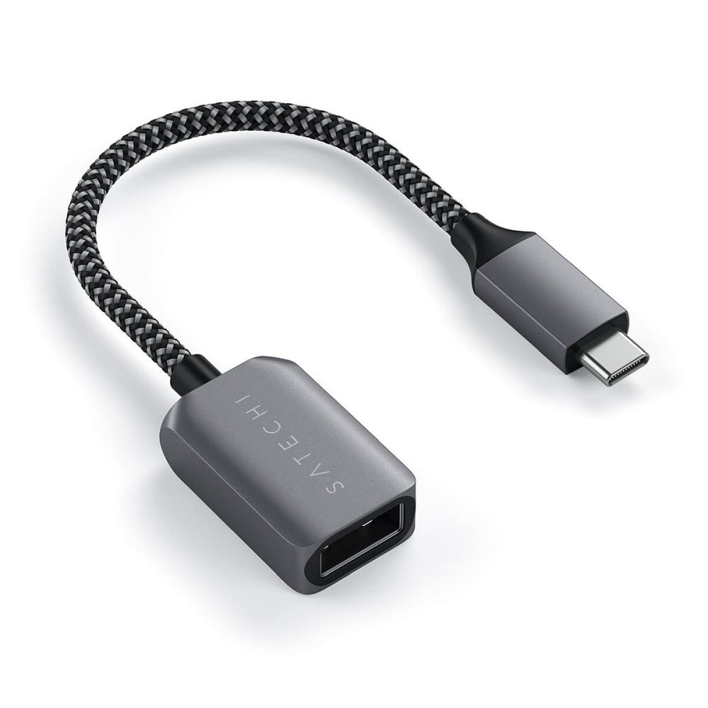 Adapteris USB C į USB A Satechi ST-UCATCM kosminės pilkos spalvos
