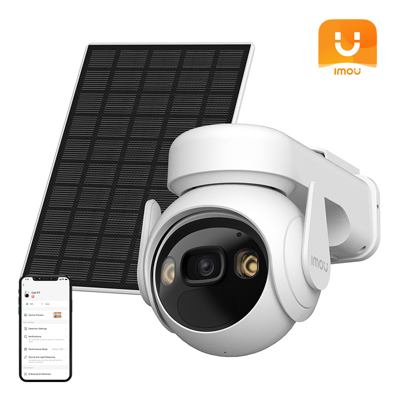 Rotating outdoor WiFi camera with solar panel IMOU Cell PT kit lite (type C)