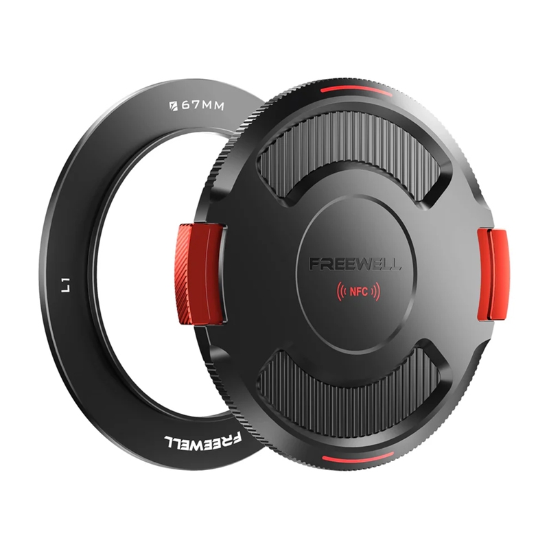 "Freewell" 67 mm pagrindo žiedas su dangteliu, skirtas "Real Locking VND