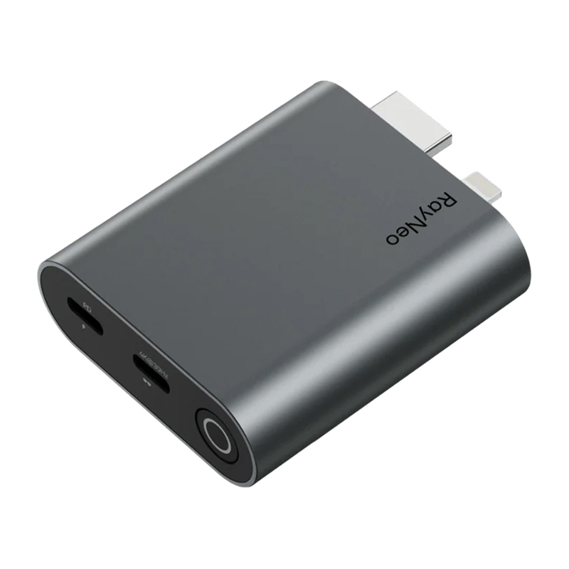 HDMI ir USB-C adapteris AR "RayNeo" akiniams įkrauti