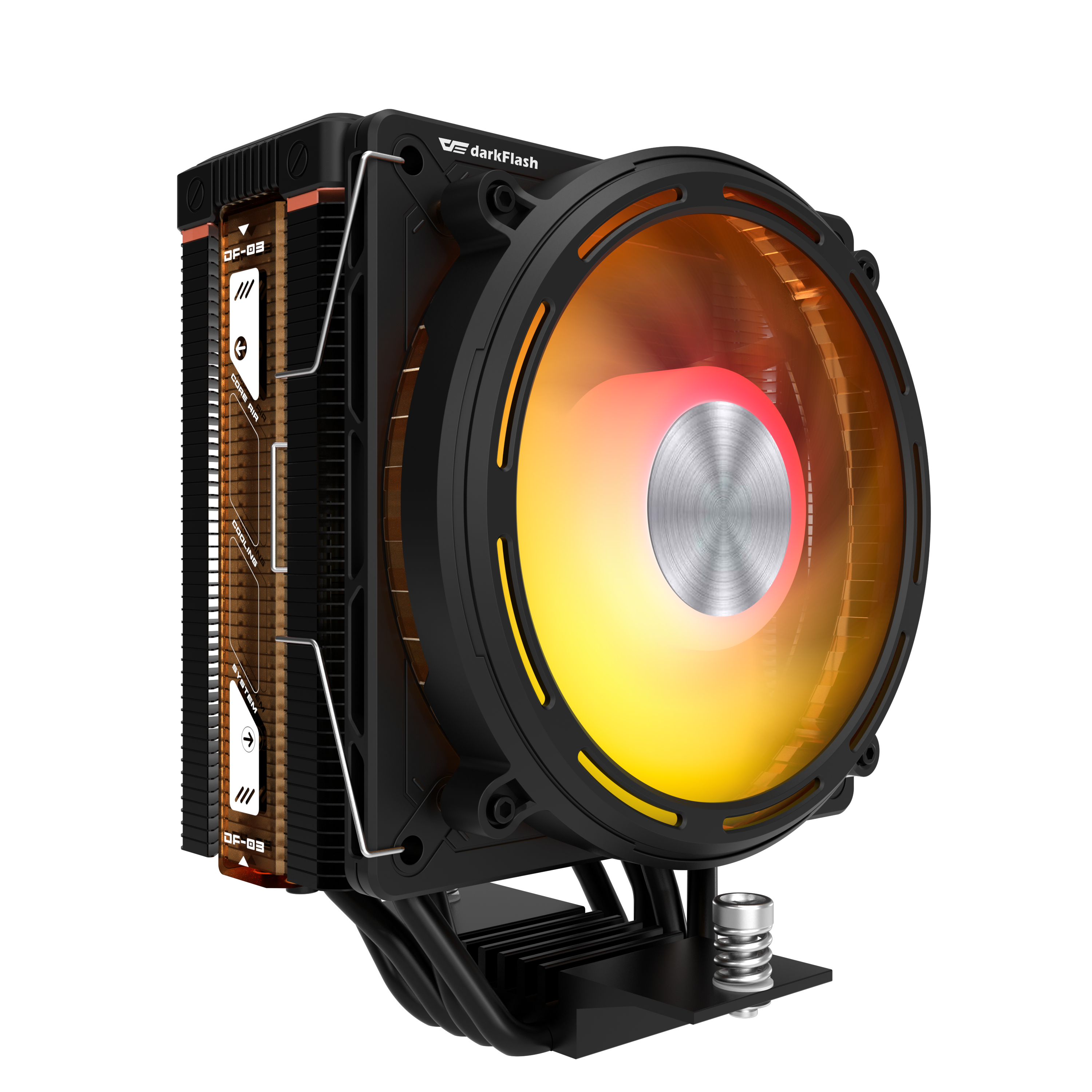 Active cooling the processor Darkflash E400 (juodas)