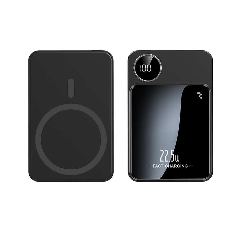 Išorinė baterija Power Bank Reach RR-H211 22.5W MagSafe 10000mAh juoda