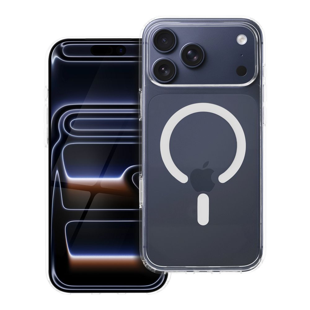 Case for iPhone 17 PRO MAX Forcell F-Protect Clear Hybrid Premium compatible with transparent