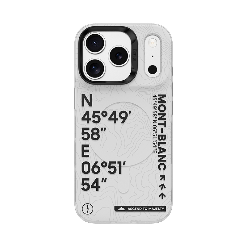 Benks Dynamic Magnetic Summit Dėklas Mont-Blanc (0069) Iphone 17 Pro (Camera Control Button)