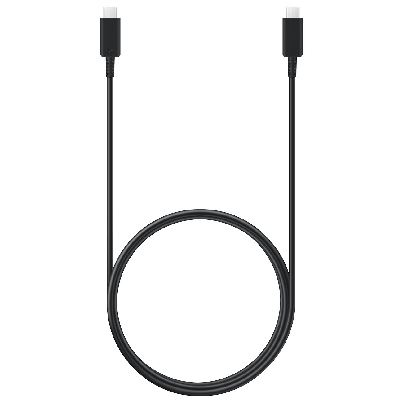 Samsung kabelis USB-C - USB-C 5A 480Mbps 1.8m - juodas (EP-DX510JBEGEU)