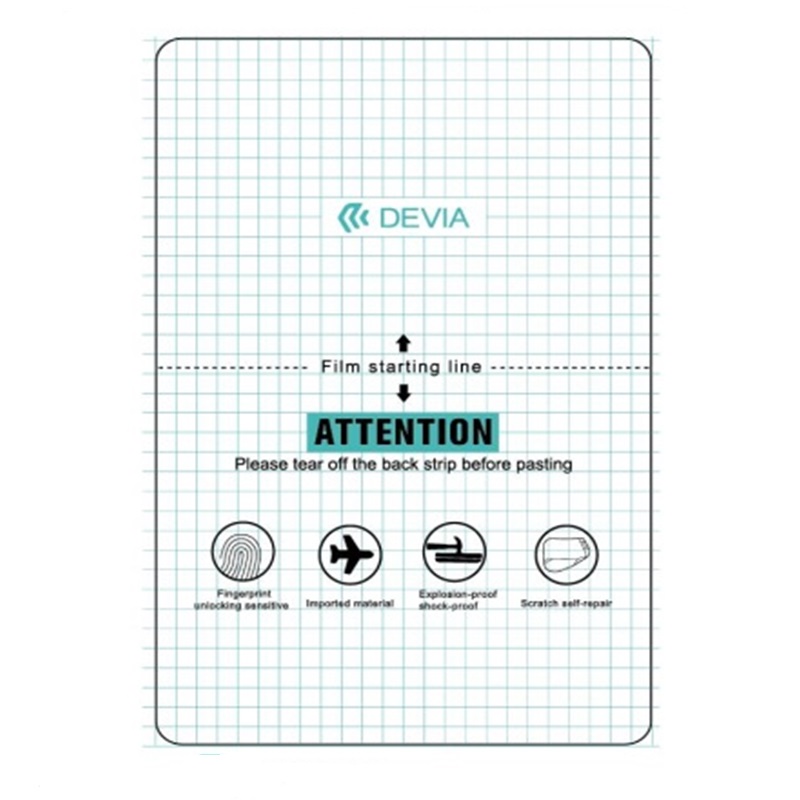 "Devia" pjovimo mašinai skirtos folijos rinkinys 50vnt V2, skirtas išmaniesiems telefonams LCD