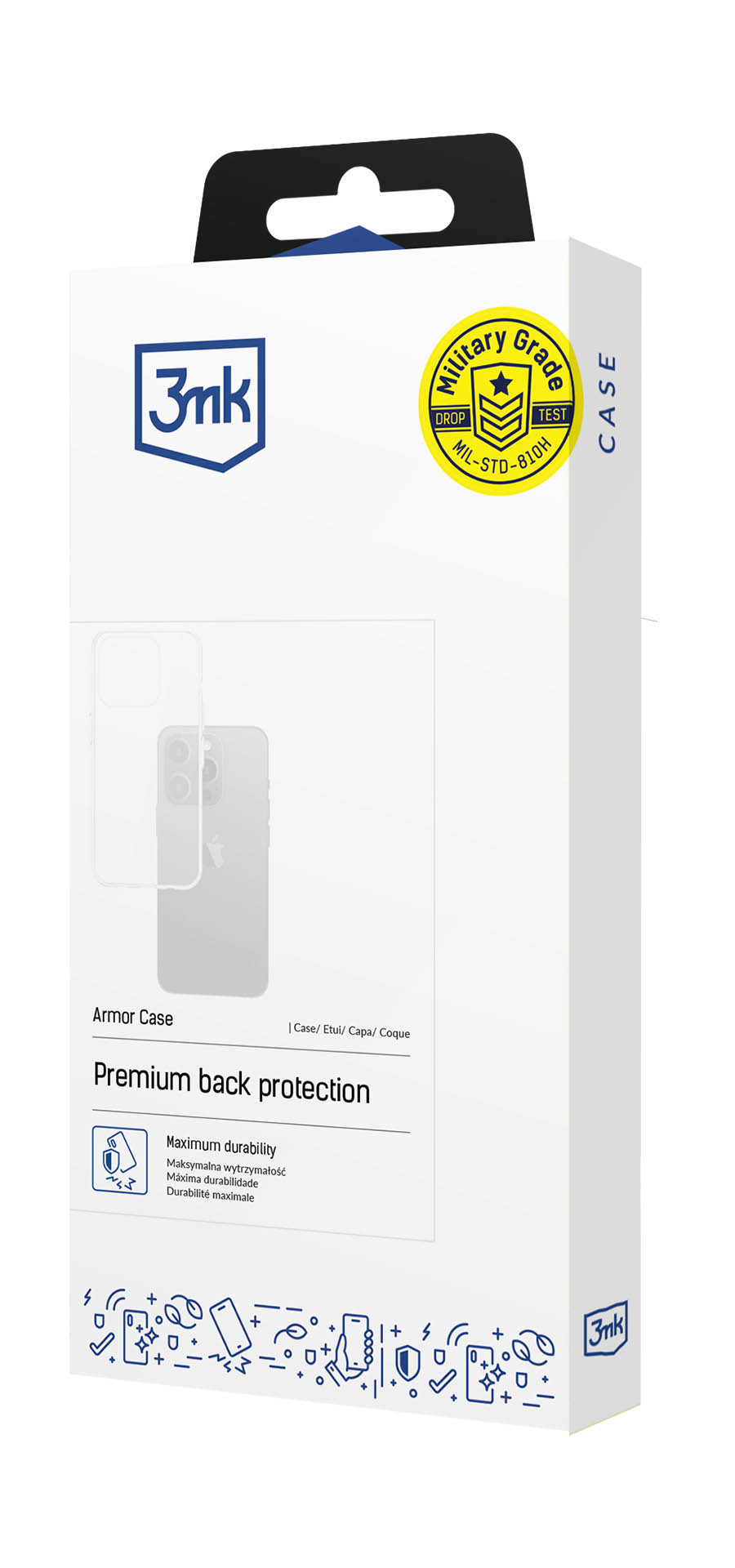 3mk Armor Dėklas for Samsung Galaxy S26+ - skaidrus