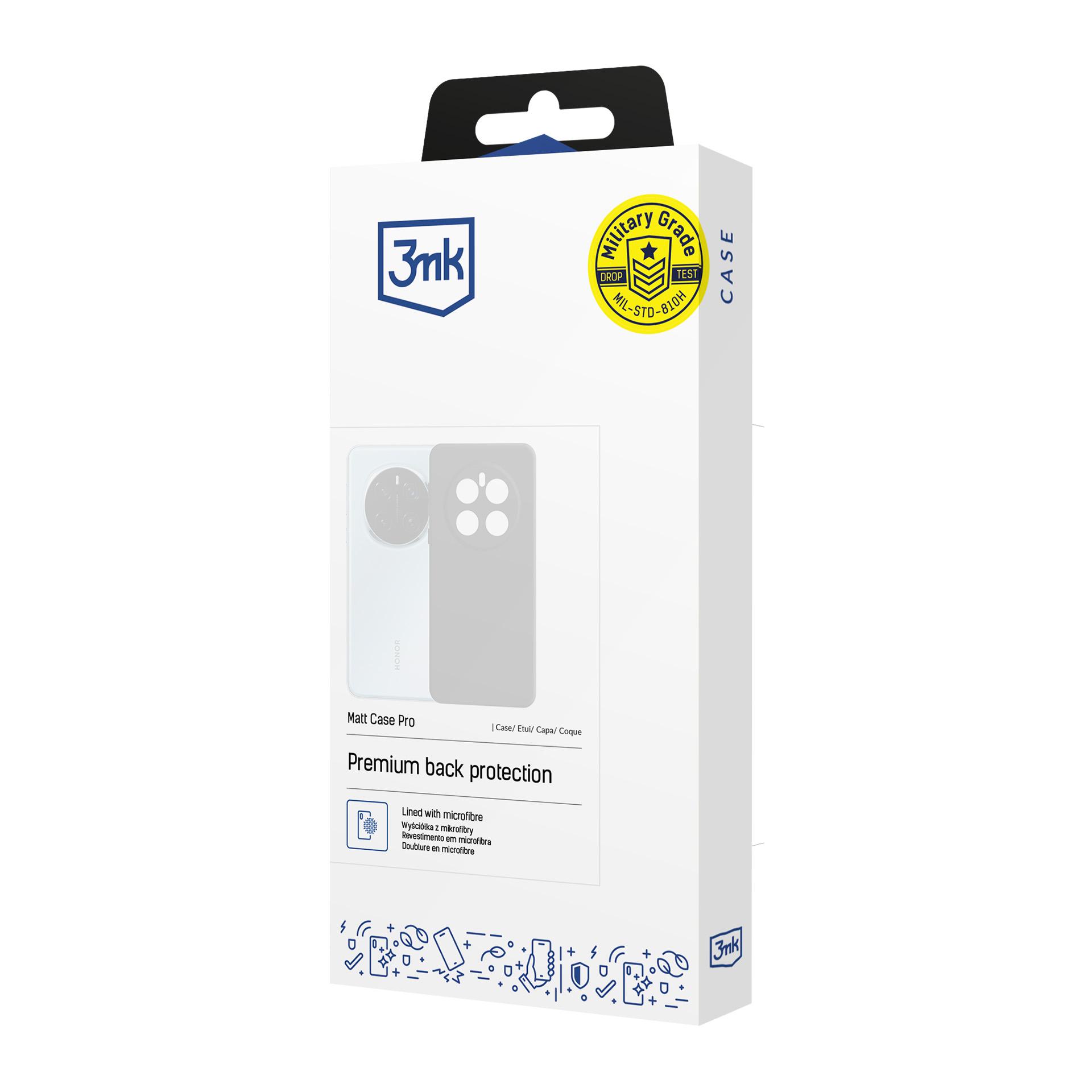 3mk Matinis Dėklas Pro for Samsung Galaxy S26 Ultra - Matinis juodas