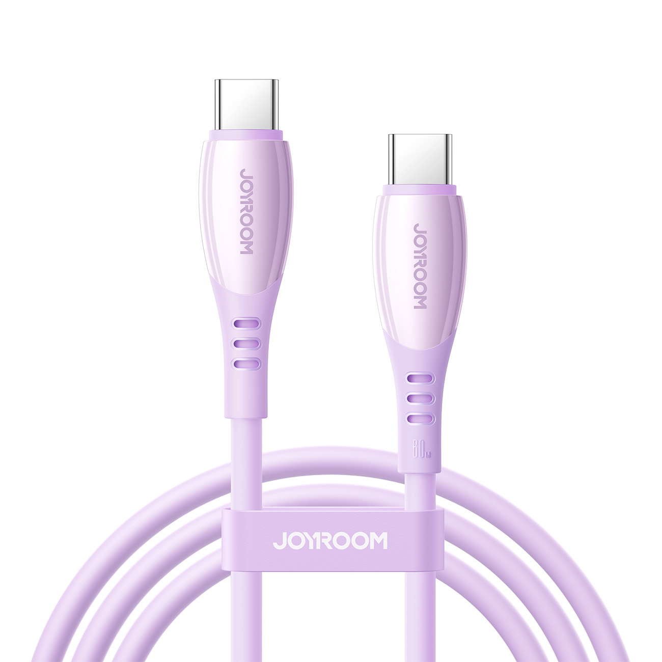 Joyroom S-A59 Vibrant Series 60W USB-C - USB-C Laidas 1.2m - violetinis