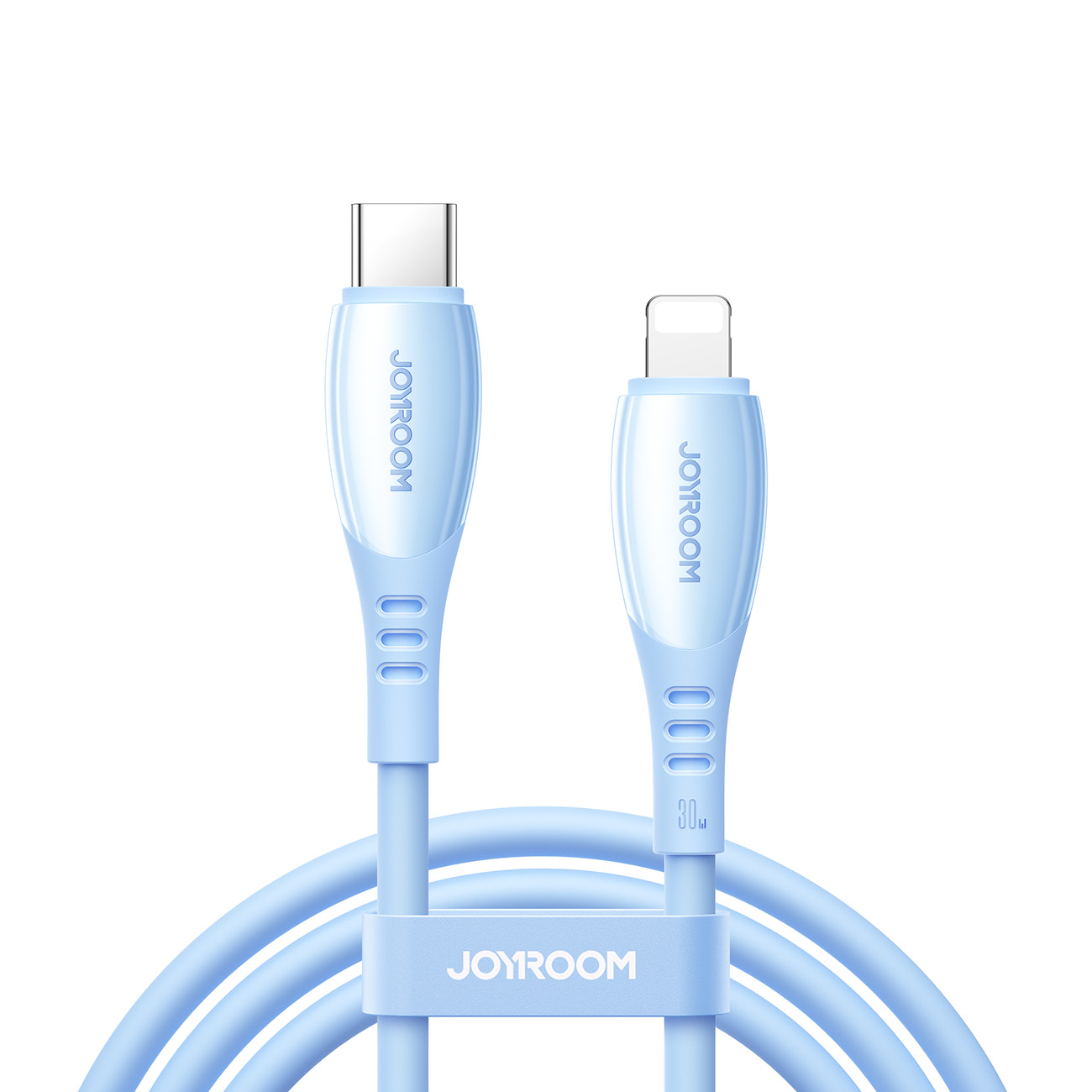 Joyroom S-A59 Vibrant Series 30W USB-C - Lightning laidas 1.2m - mėlynas
