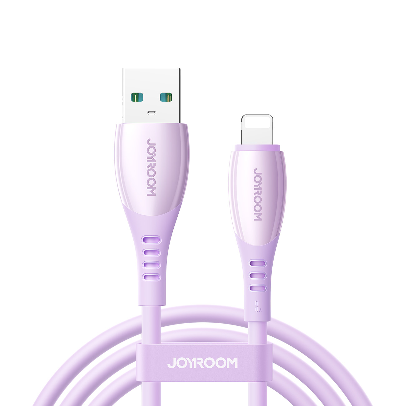Joyroom S-A59 Vibrant Series 3A USB-A - Lightning laidas 1.2m - violetinis