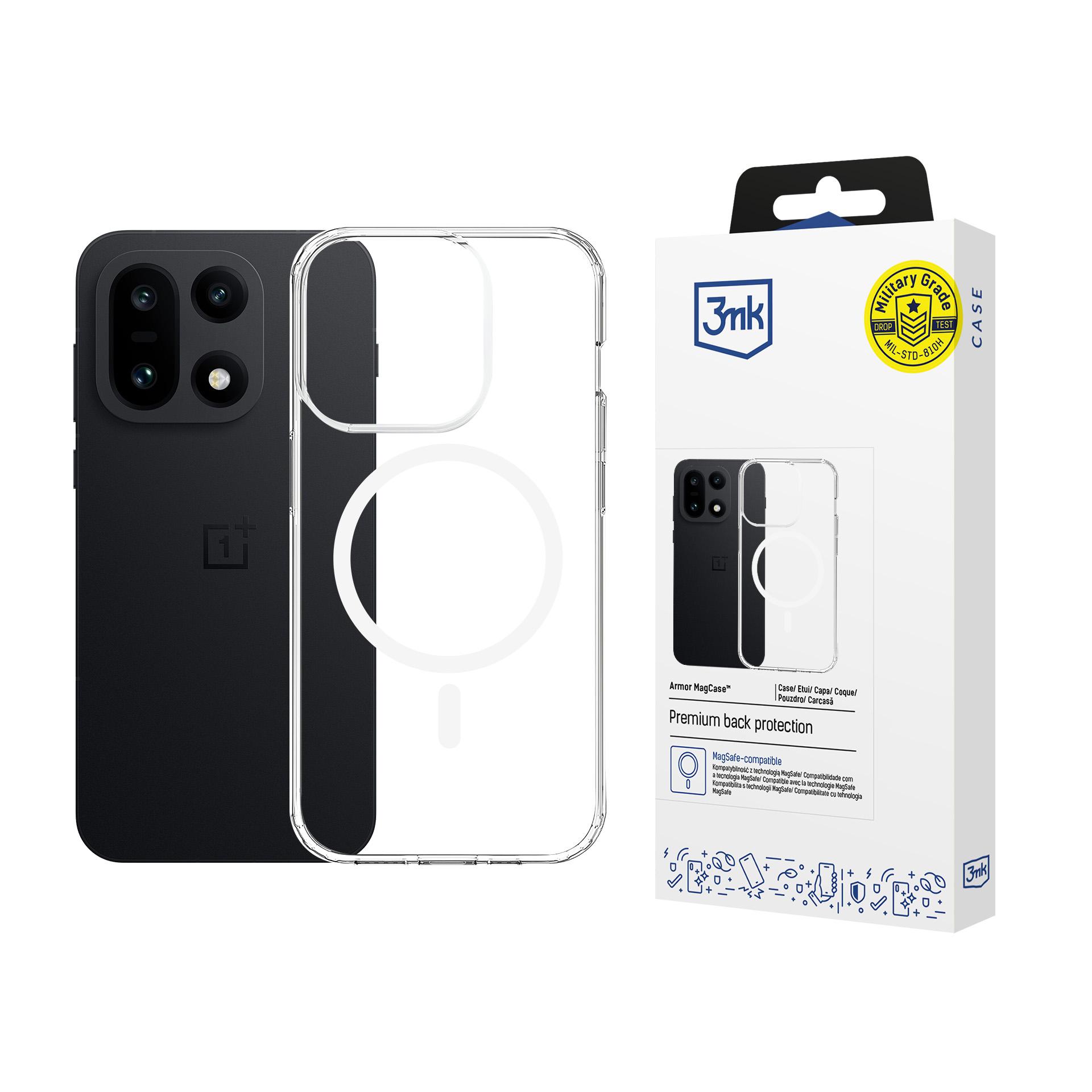 3mk Armor MagCase for OnePlus 15 5G - skaidrus