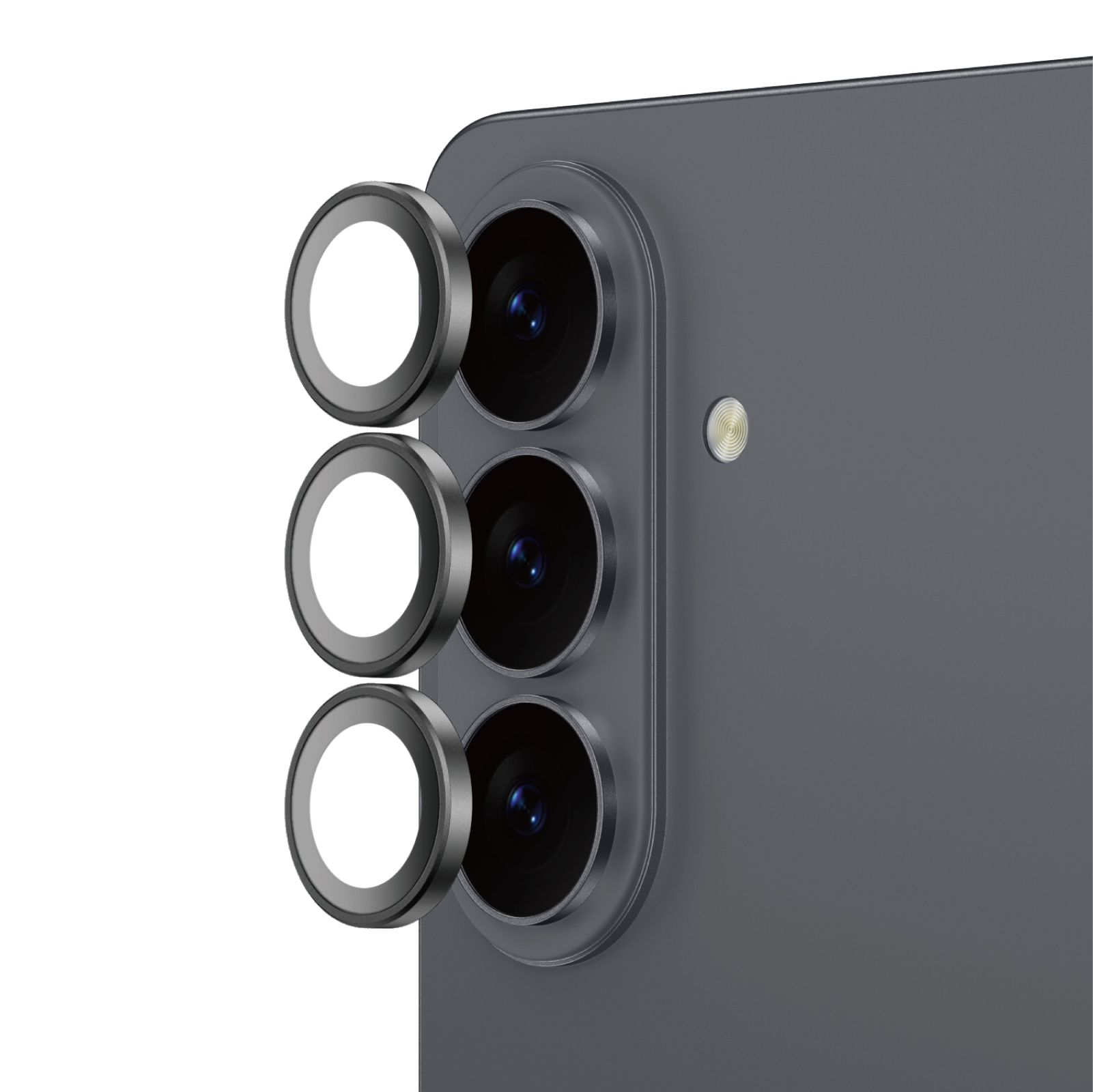 "AmazingThing Radix AR Lens" stiklas "Samsung S26" fotoaparatui "Island" - Juodas