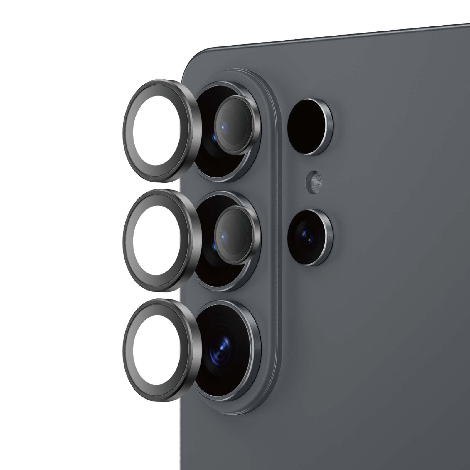 "AmazingThing Radix AR Lens" stiklas "Samsung S26 Ultra" fotoaparato objektyvui - Juodas