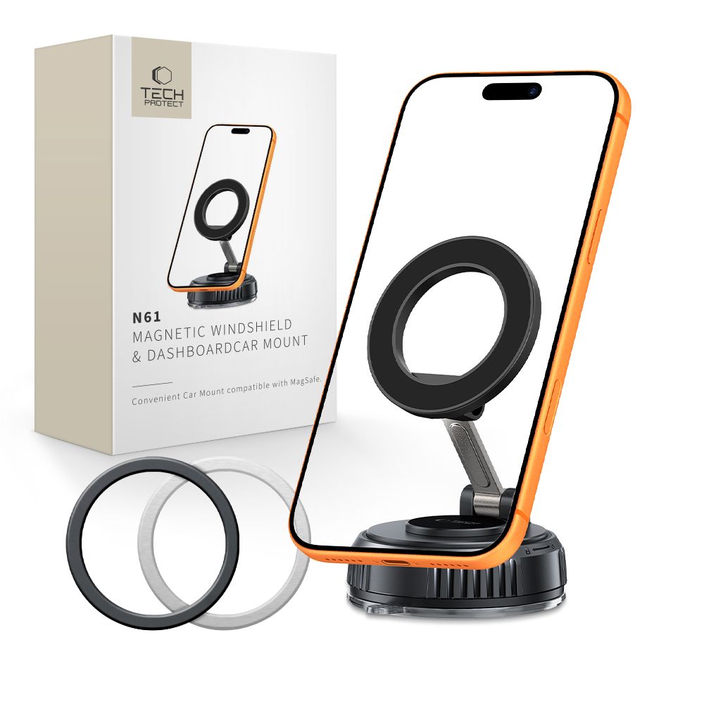 "Tech-Protect N61" magnetinis laikiklis - juodas