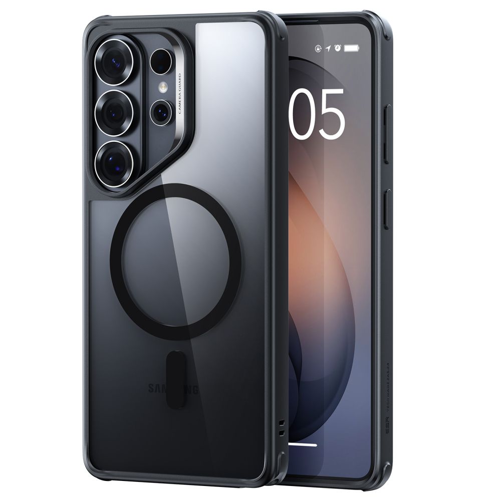 "ESR Classic Hybrid MagSafe" dėklas "Samsung Galaxy S26 Ultra" - skaidrus, juodas