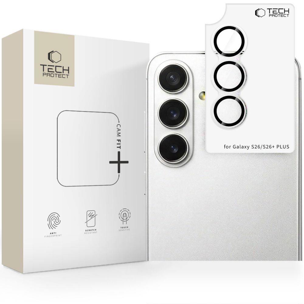 Tech-Protect Camring Fit+ Camera Cover for Samsung Galaxy S26 / S26+