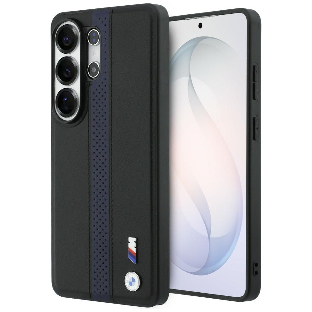 BMW Perforated Stripe Logo MagSafe Dėklas for Samsung Galaxy S26 Ultra - mėlynas